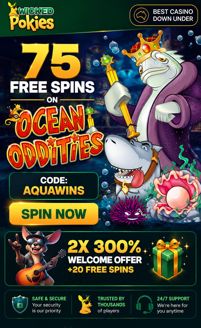 free spins on Wicked Pokies slotgame